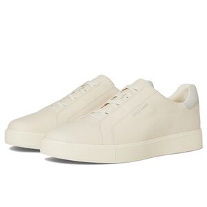 Cole Haan Men's GrandPro Luxe Slip On Sneaker Size 11M Ivory Leather